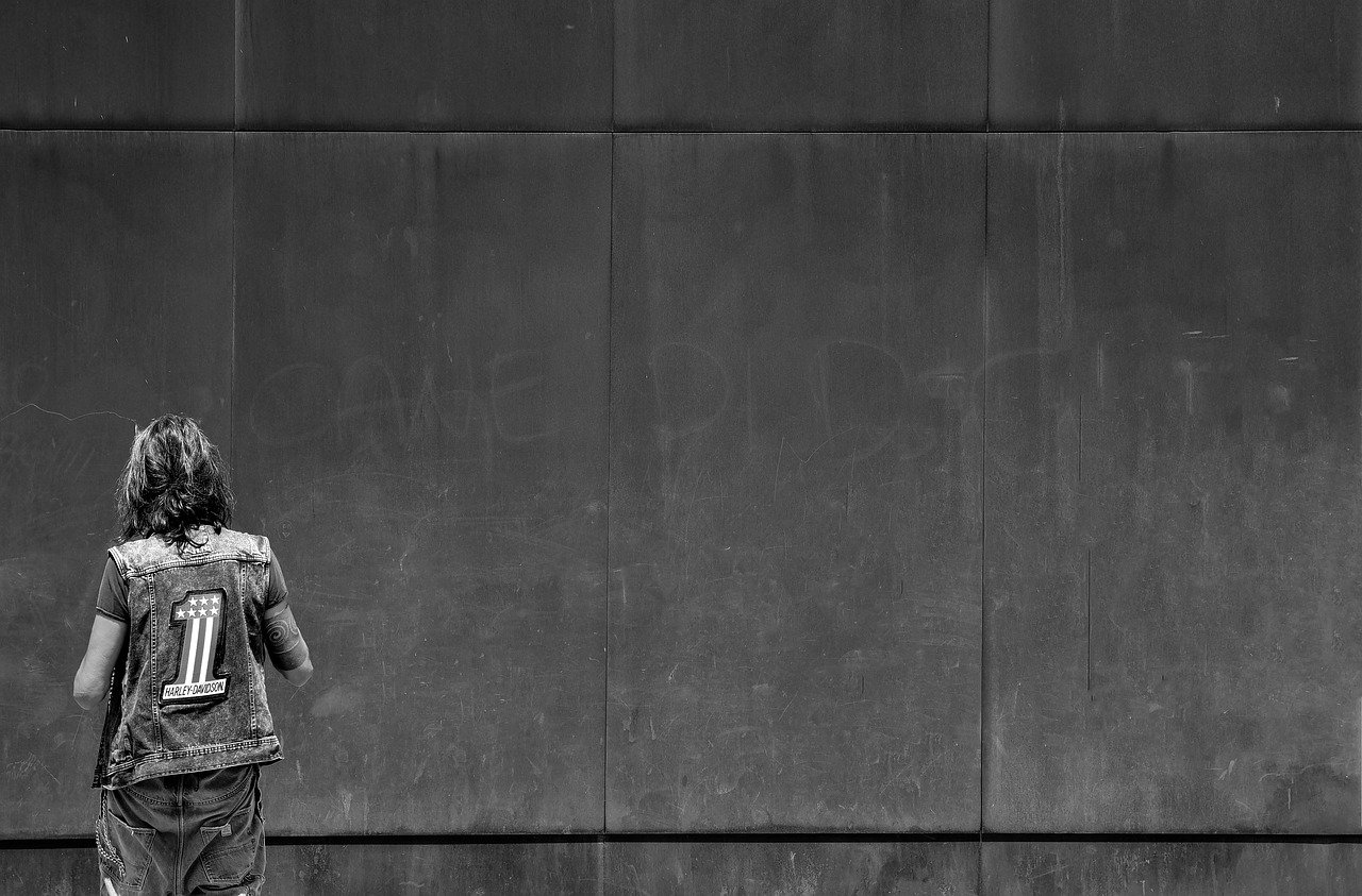wall, man, rusted, minimalism, minimal, one, black, white, people, person, outdoors, dark, street, monochrome, texture, town, gray texture, gray wall, gray dark, gray street, wall, minimalism, minimalism, minimalism, minimalism, minimalism, people, people, gray wall