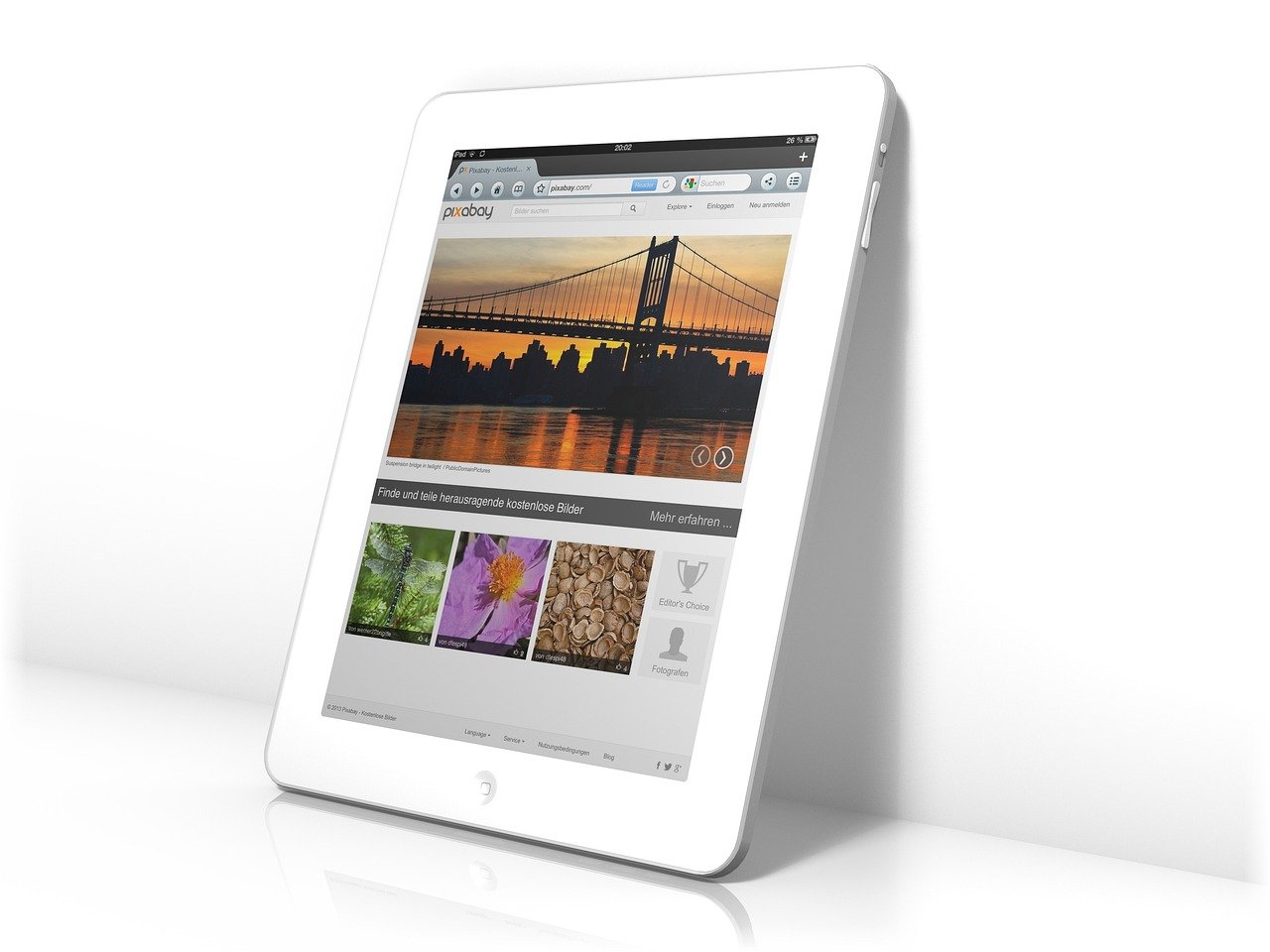 tablet, ipad, screen, internet, browser, online, image search, pixabay, wall, floor, reflection, tablet, tablet, tablet, ipad, ipad, ipad, ipad, ipad